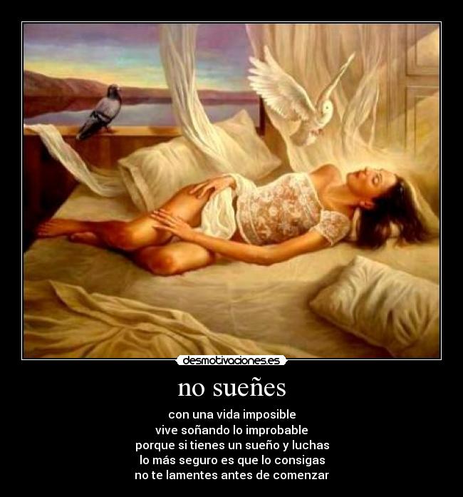 no sueñes - 