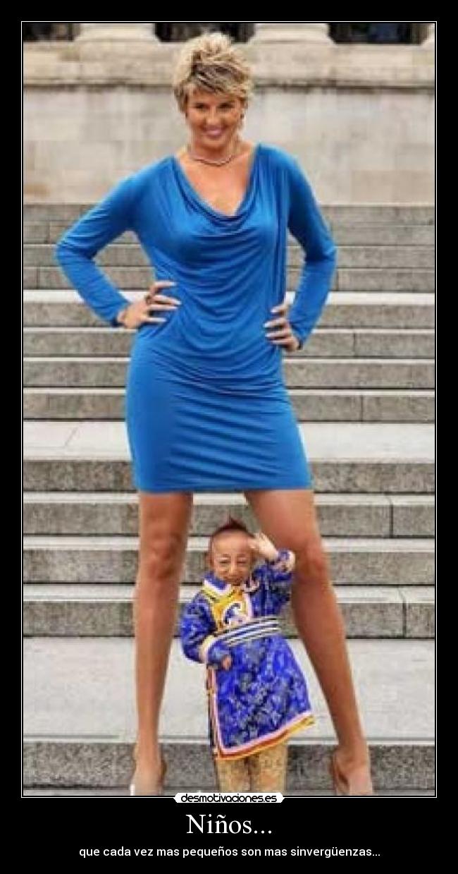 Niños... - que cada vez mas pequeños son mas sinvergüenzas...