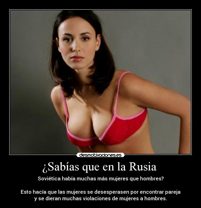 ¿Sabías que en la Rusia -