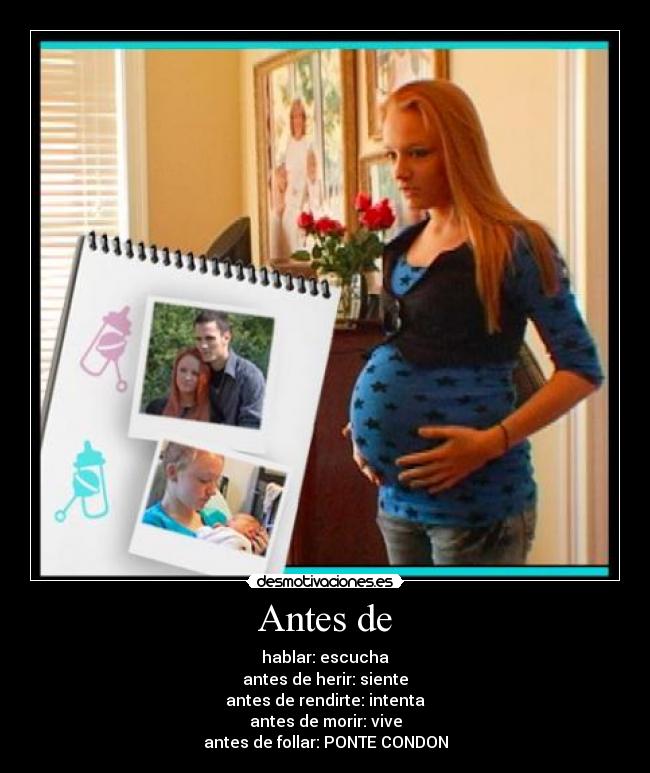Antes de - 