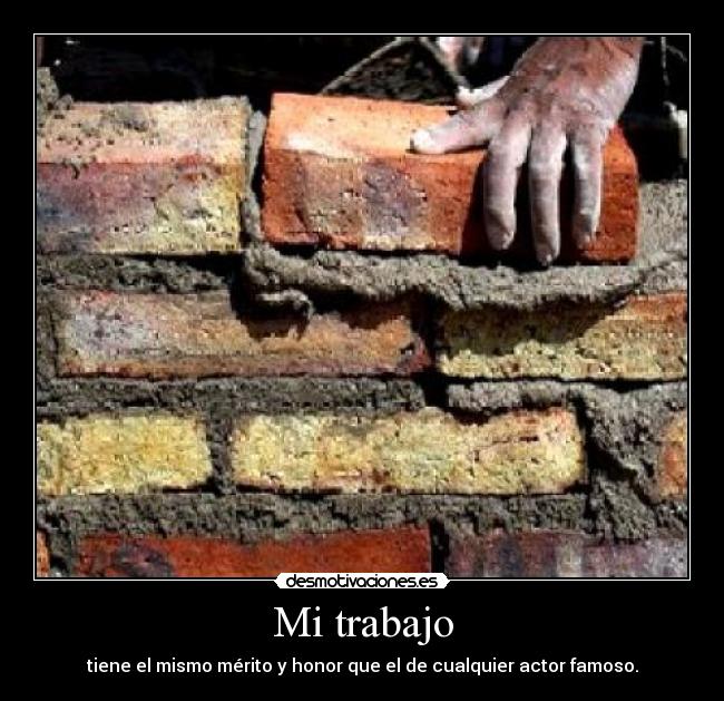 Mi trabajo -