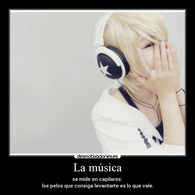 La música -