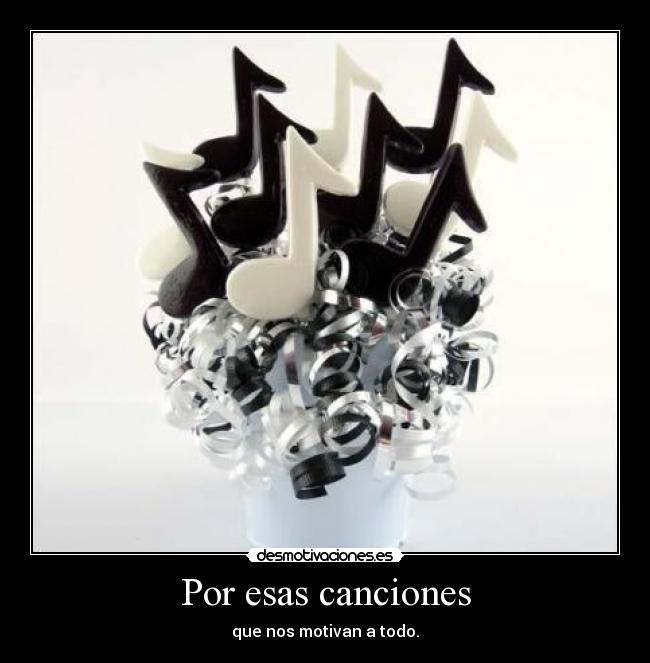 Por esas canciones -