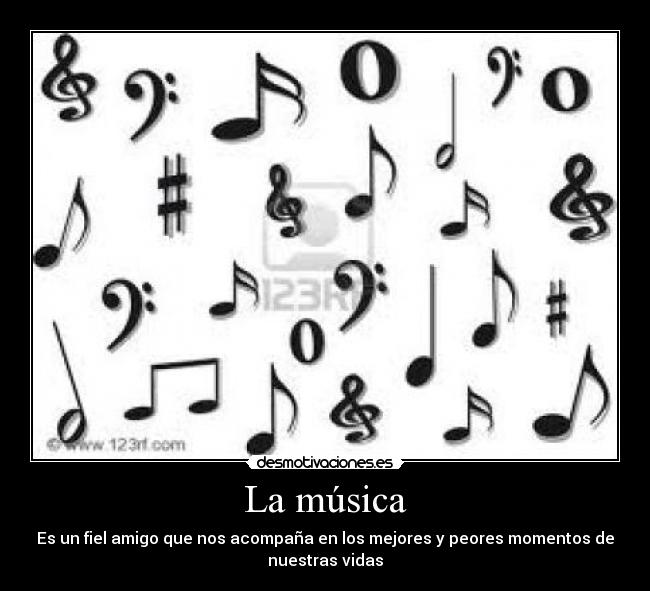 La música -