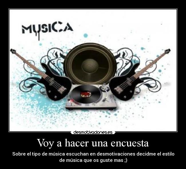 carteles musica desmotivaciones