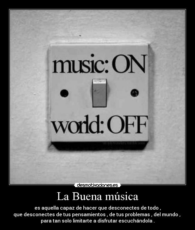 La Buena música -