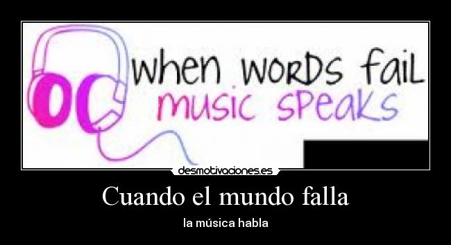 Cuando el mundo falla - 