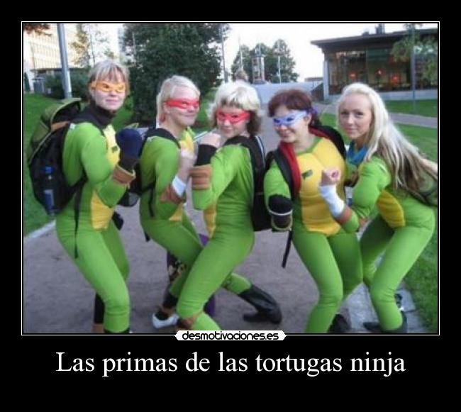 Las primas de las tortugas ninja - 