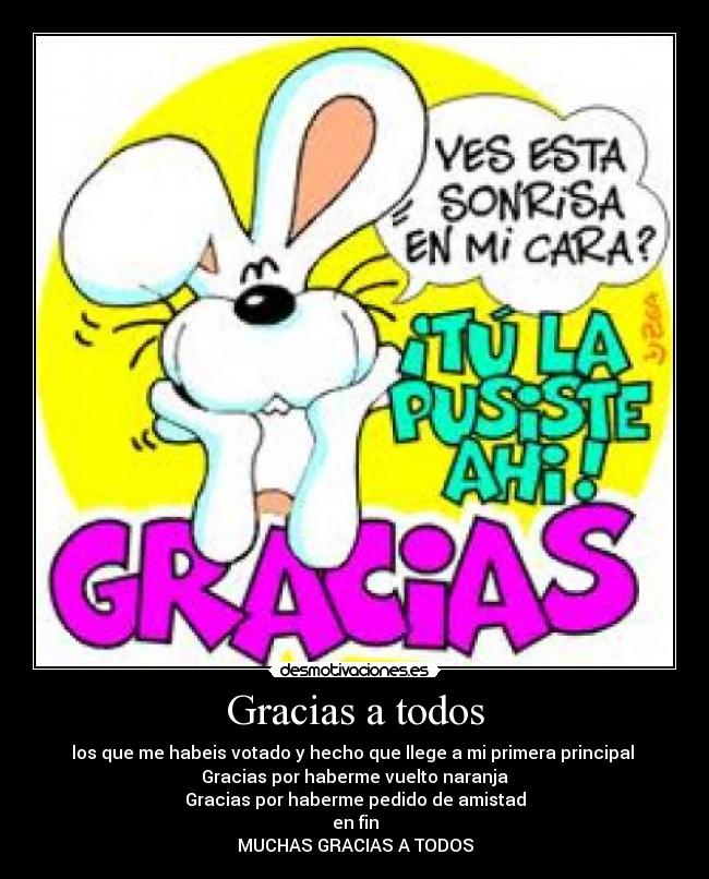 Gracias a todos - 