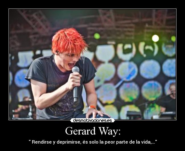 Gerard Way: - 