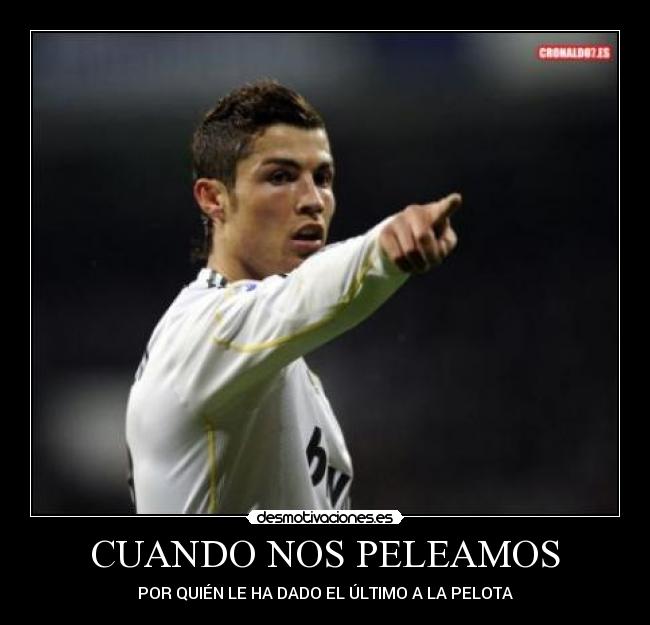 CUANDO NOS PELEAMOS -