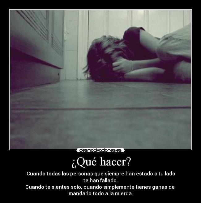 ¿Qué hacer? - 