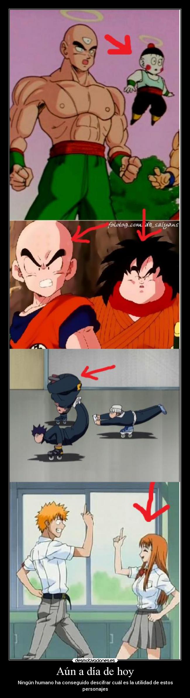 Aún a día de hoy - Ningún humano ha conseguido descifrar cuál es la utilidad de estos personajes