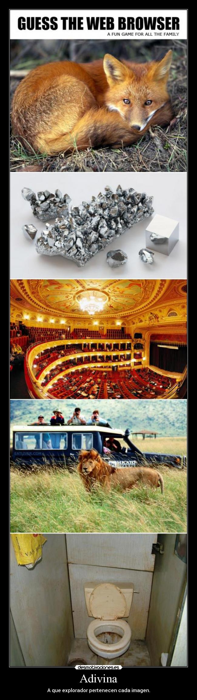 Adivina - A que explorador pertenecen cada imagen.
