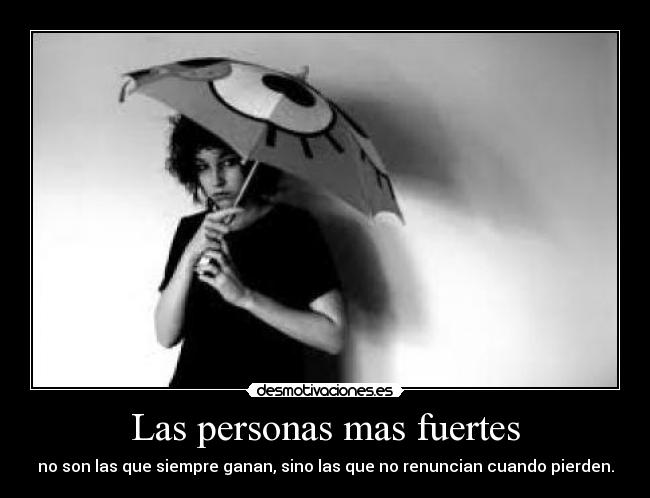Las personas mas fuertes -