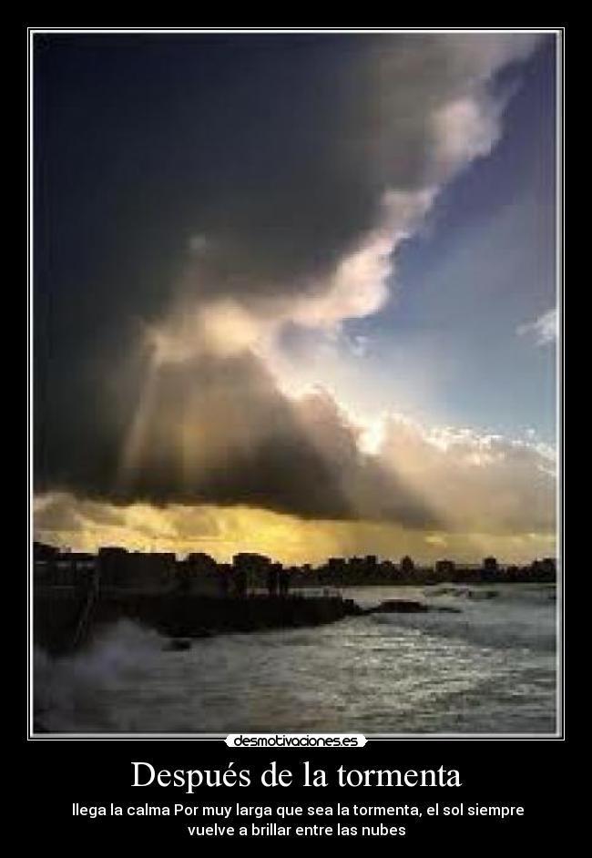 Después de la tormenta -