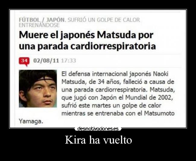 Kira ha vuelto - 