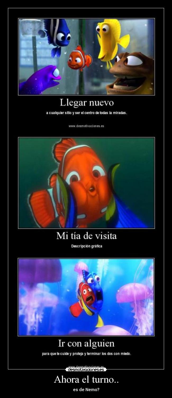 carteles nemo moda desmotivaciones buscando nemo carteles lucy_rock desmotivaciones