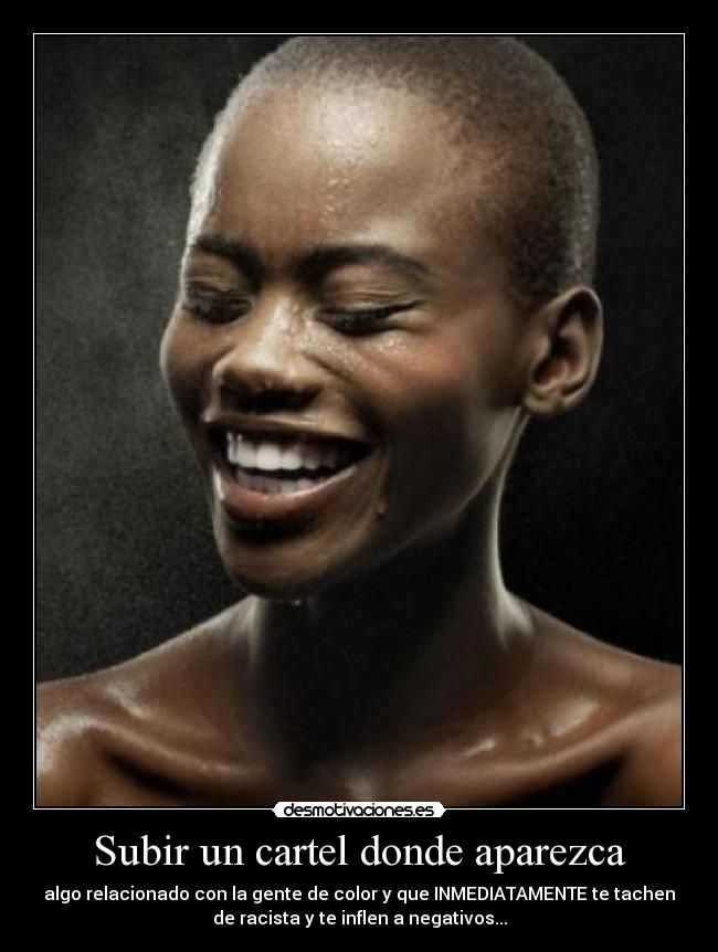 Subir un cartel donde aparezca -