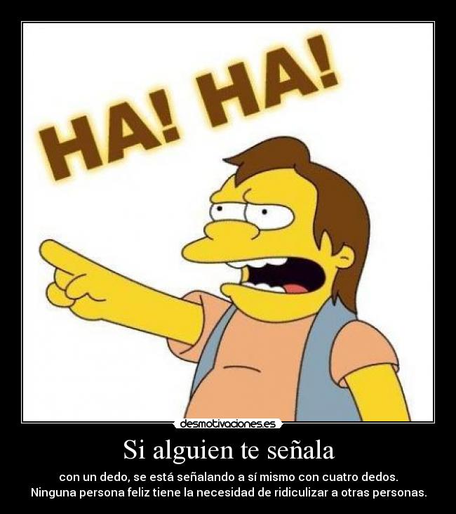 Si alguien te señala - 