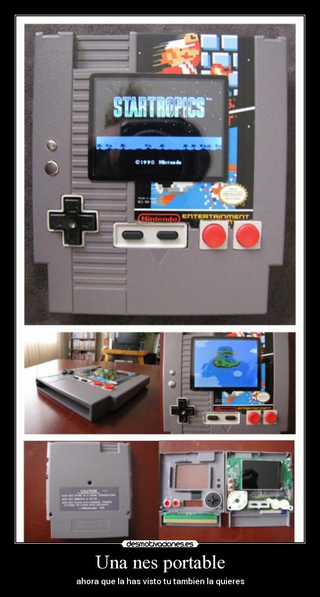 Una nes portable - ahora que la has visto tu tambien la quieres