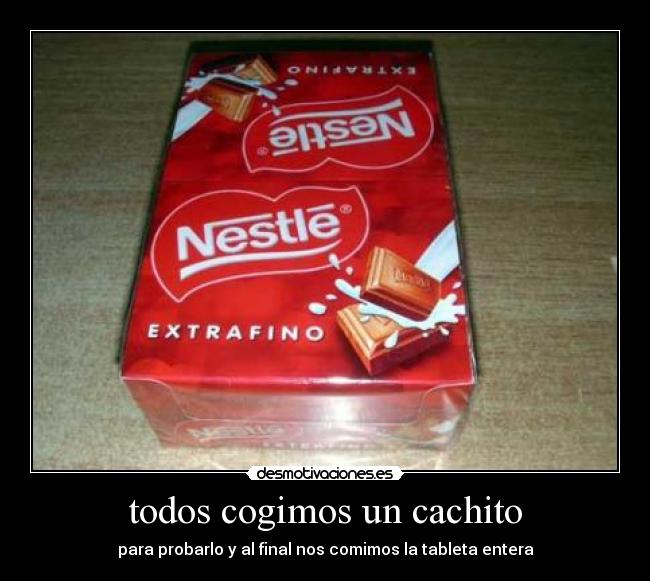 todos cogimos un cachito - 