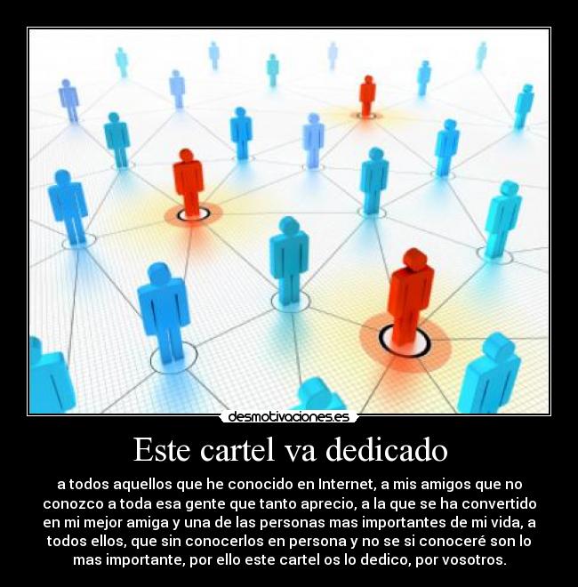 Este cartel va dedicado -