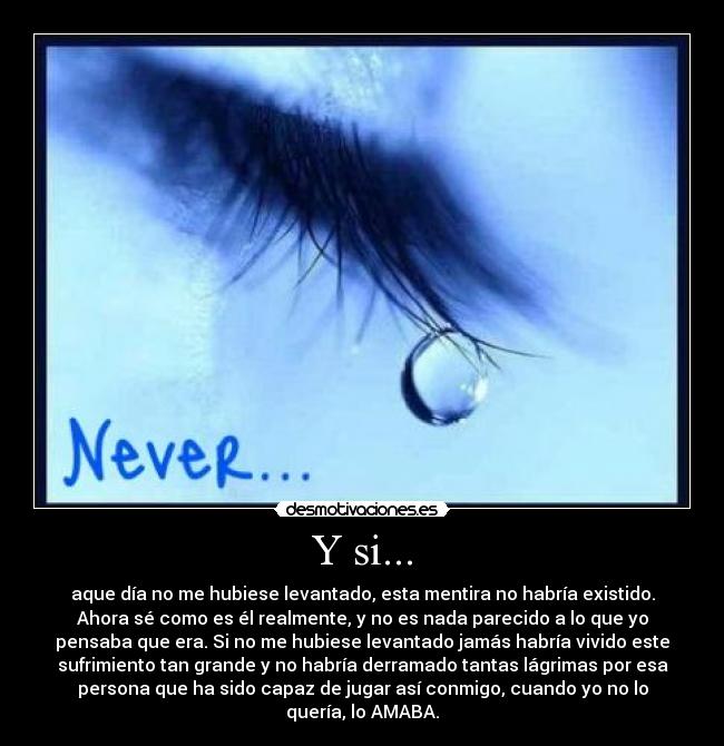 Y si... - 