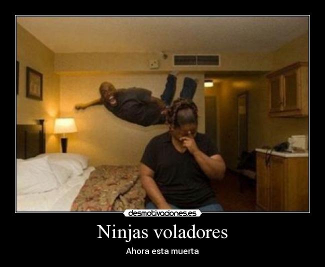 Ninjas voladores - Ahora esta muerta