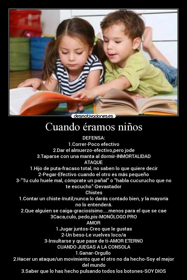 Cuando éramos niños -