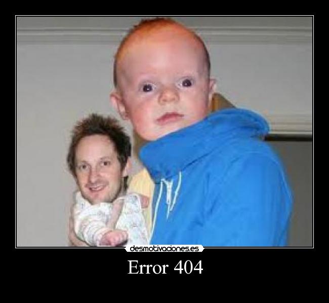 Error 404 -