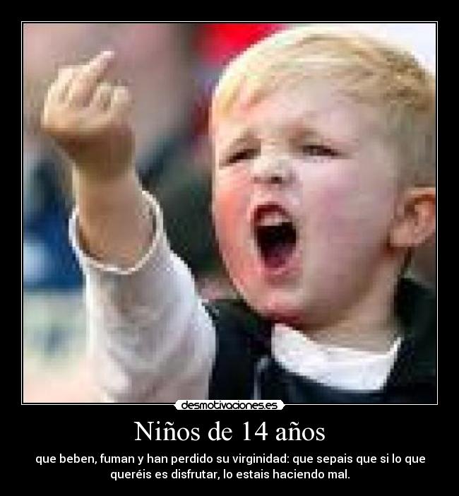 Niños de 14 años - 