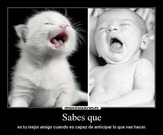 Sabes que -