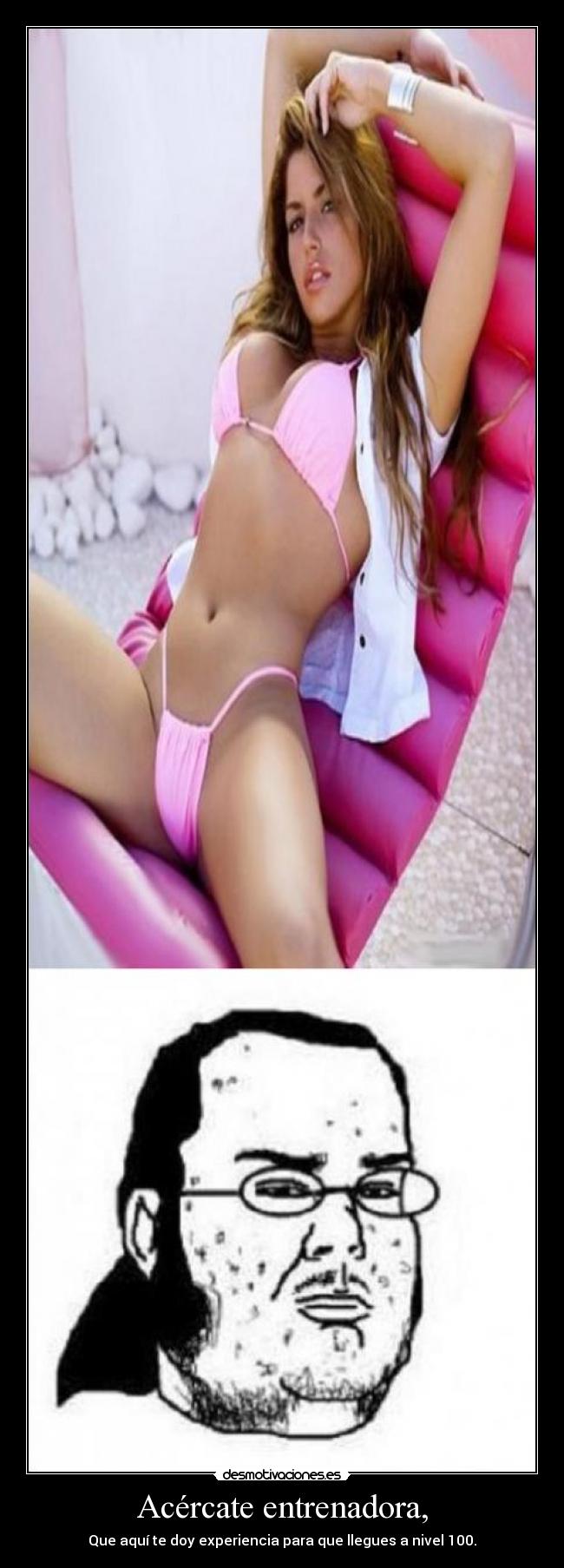 Acércate entrenadora, - 
