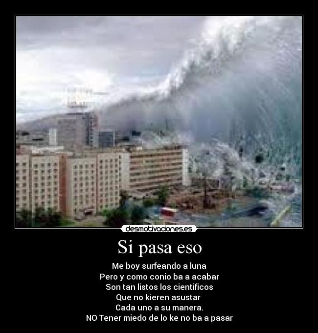 Si pasa eso - 