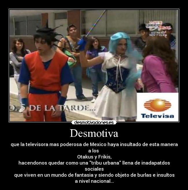 carteles televisa tv mexico desmotivaciones