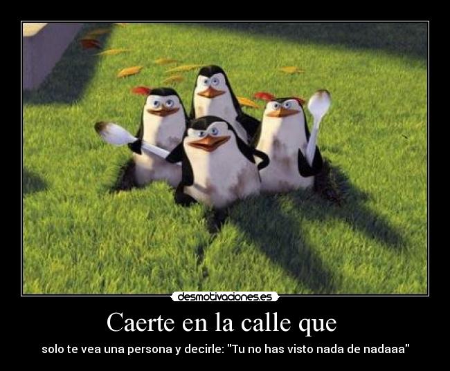 Caerte en la calle que  - 