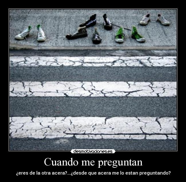Cuando me preguntan -