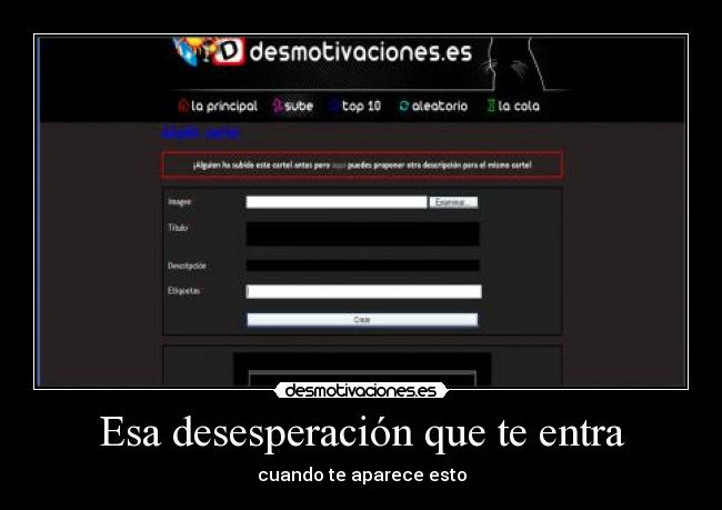 carteles copia desesperacion desmotivaciones