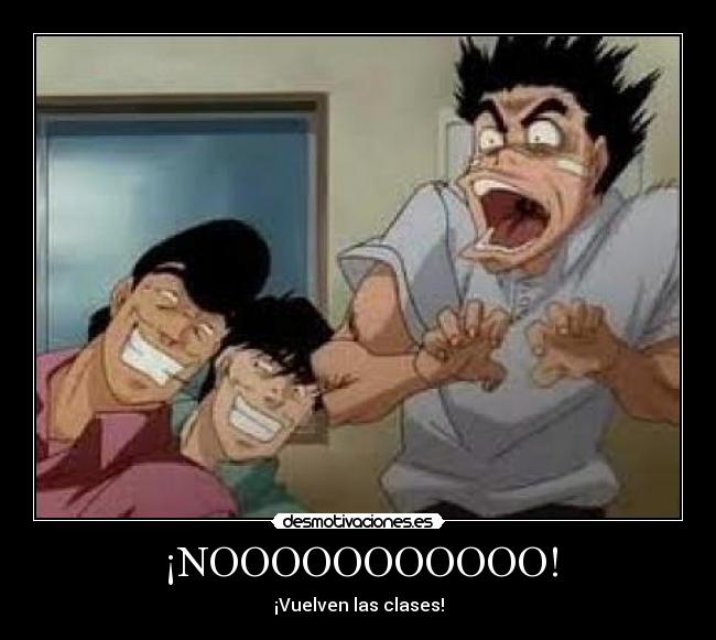 ¡NOOOOOOOOOOO! - 