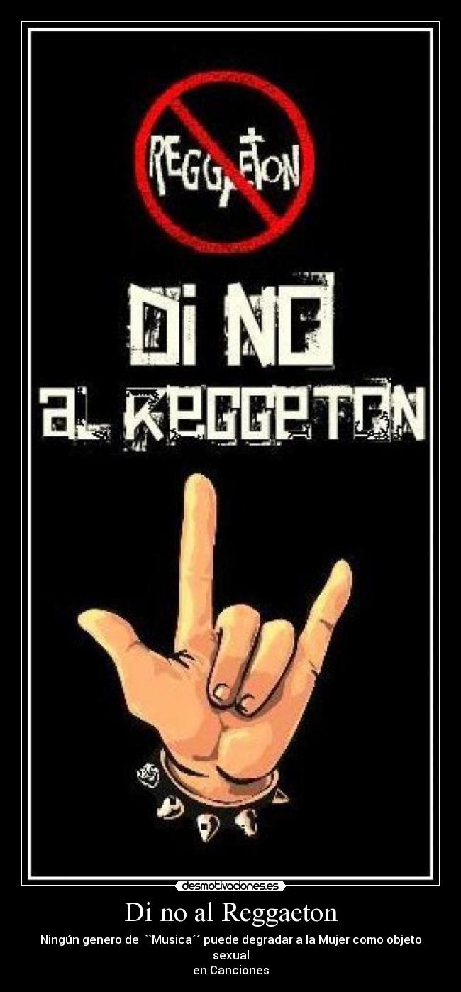 Di no al Reggaeton - 