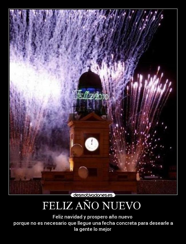 FELIZ AÑO NUEVO  - 