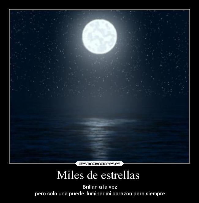 Miles de estrellas -