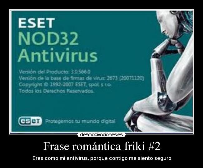 Frase romántica friki #2 -