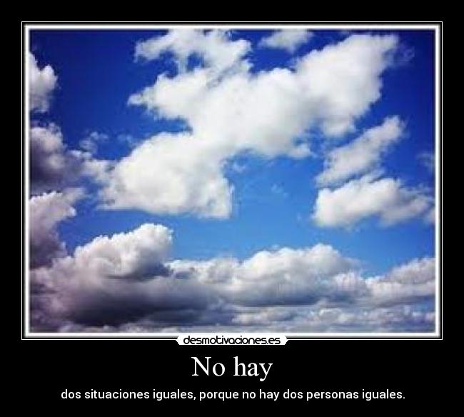 No hay - 
