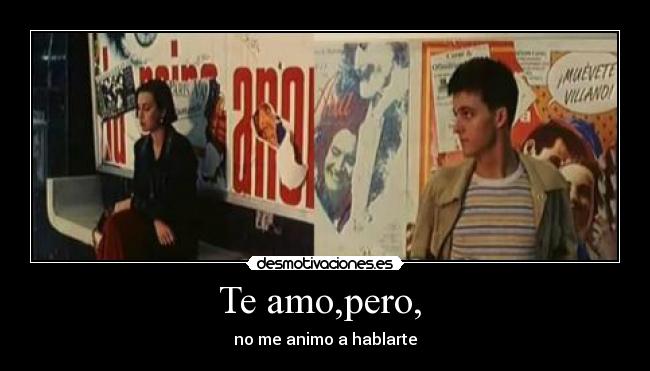 Te amo,pero, -