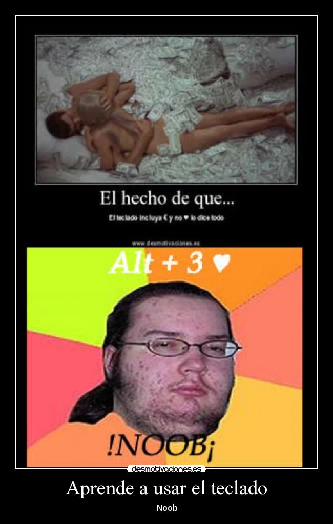 Aprende a usar el teclado -