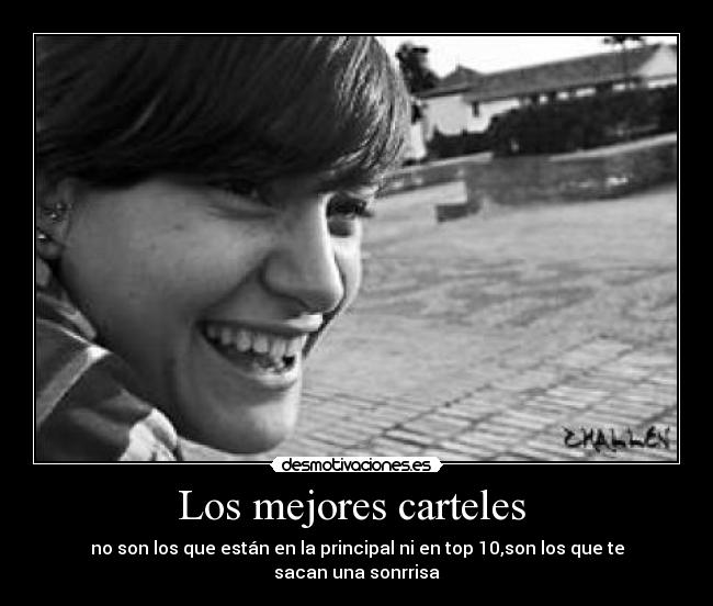 Los mejores carteles -