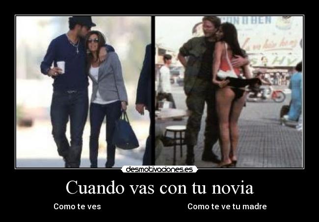 Cuando vas con tu novia - 