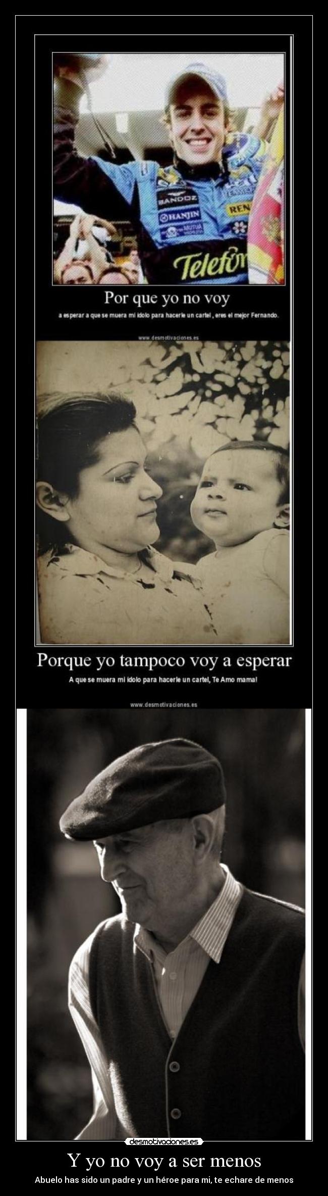 Y yo no voy a ser menos - 